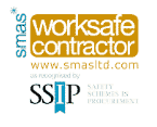 SMAS Worksafe Contractor accreditation logo